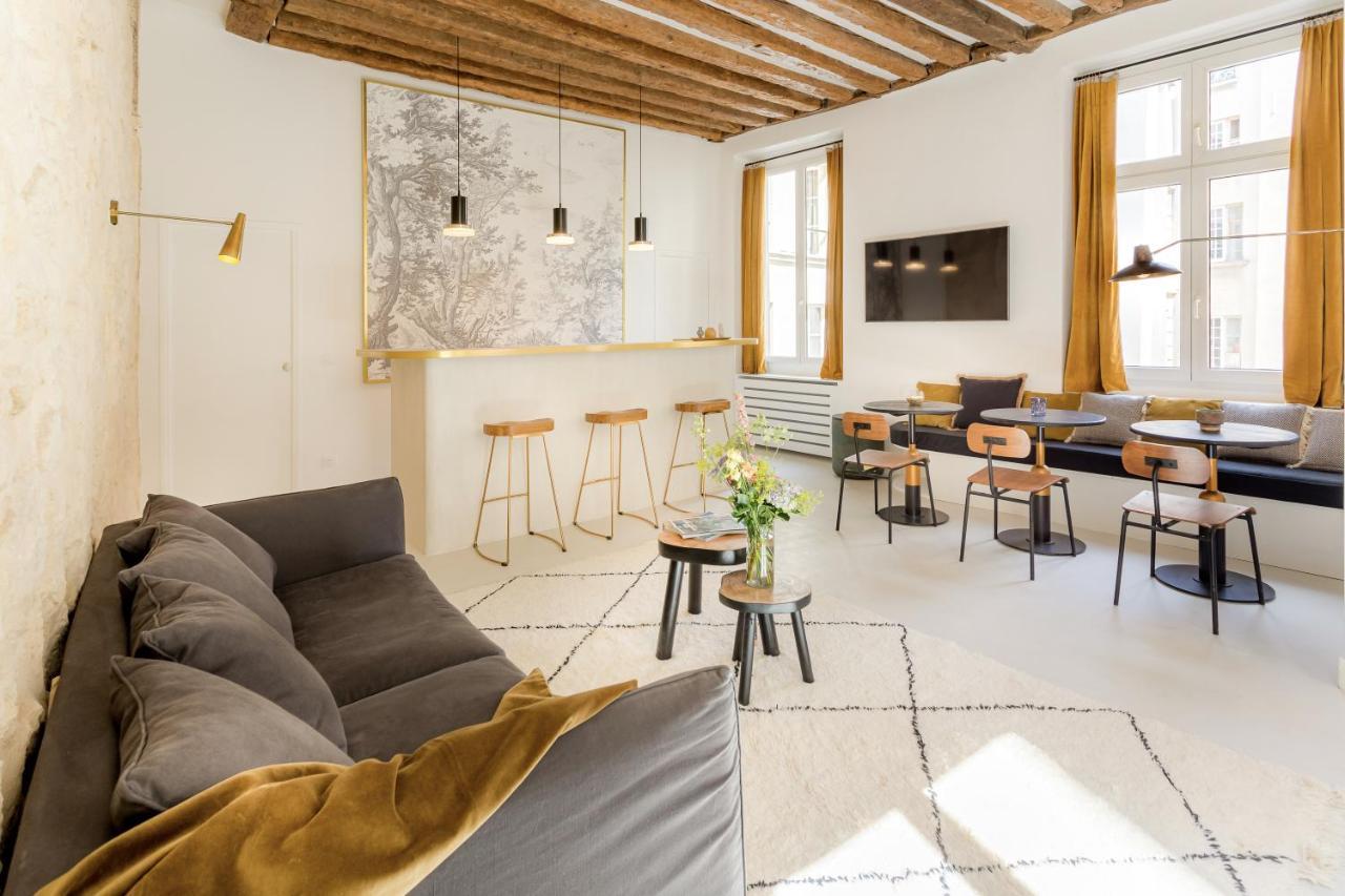 Habitat Parisien - 2Br-2Ba - Marais - Hotel De Ville Dış mekan fotoğraf