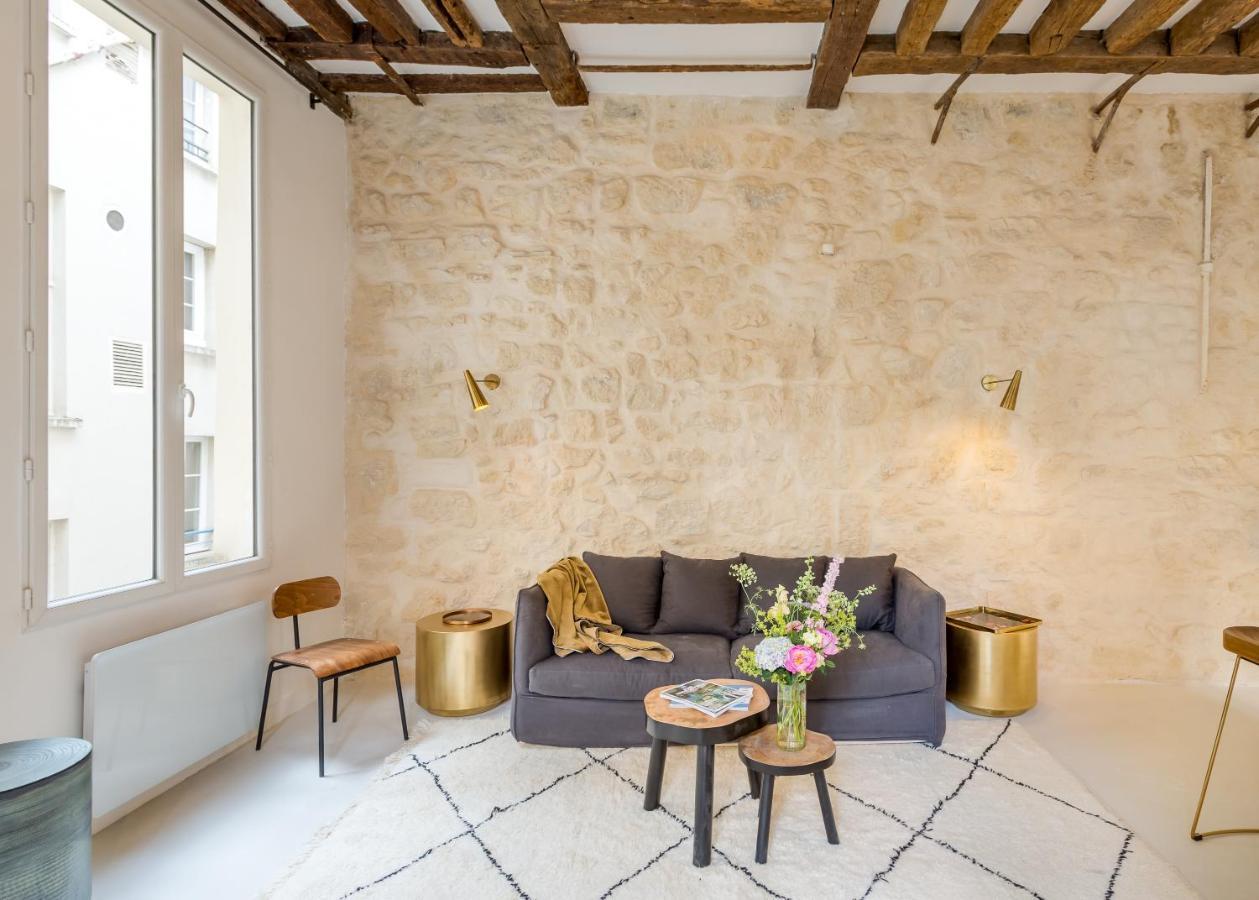 Habitat Parisien - 2Br-2Ba - Marais - Hotel De Ville Dış mekan fotoğraf